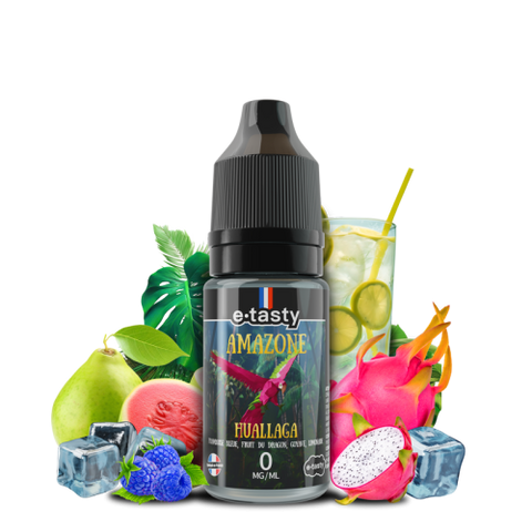 alt="Amazone Huallaga 10 ml – framboise bleue, goyave, pitaya, limonade mûre"