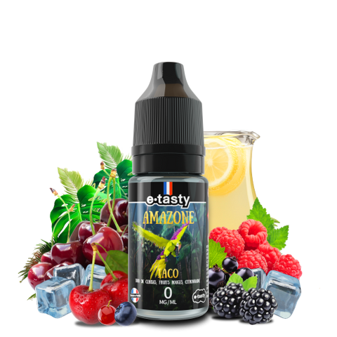 alt="Amazone Iaco 10 ml – duo de cerises, fruits rouges et citronnade"