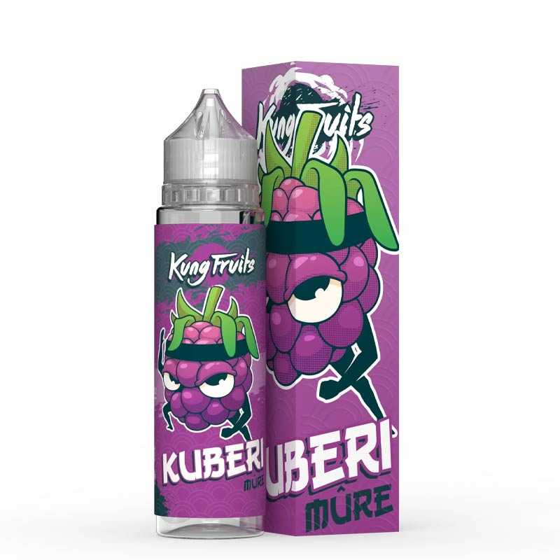 alt="Kuberi Kung Fruits – e-liquide mûre fraîche 50 ml"