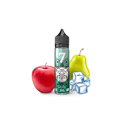 alt="E-liquide Sept Rufa 10 ml – pomme verte, poire et fraîcheur"