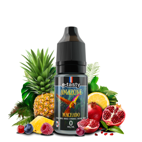 alt="Machado Amazone 10 ml – ananas, fruits rouges citronnés & grenade fraîche"
