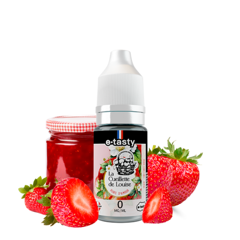 alt="Rubis d’Amour 10 ml – e-liquide fraise confiture La Cueillette de Louise"