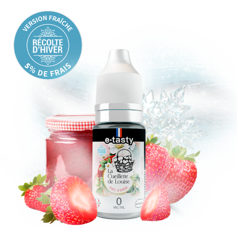 alt="Rubis d’Amour Hiver 10 ml – fraise confiture légèrement fraîche – La Cueillette"