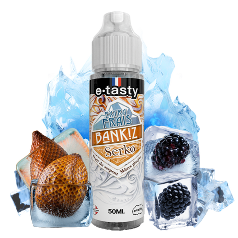 alt="Serko Extra Frais 50 ml – fruit du serpent et mûres glacées – Bankiz"
