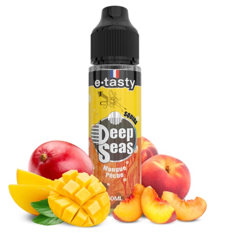 alt="Squida 10 ml – e-liquide mangue, pêche, passion – Deep Seas"